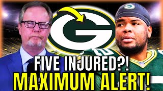 EMERGENCY GREEN BAY PACKERS HARD HIT BY INJURIES PACKERS NEWS TODAY [upl. by Marks]