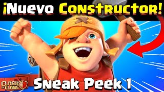 NUEVA Actualización CLASH OF CLANS  NUEVO CONSTRUCTOR Aprendiz 😱  Modo Difícil  Sneak Peek 1 [upl. by Kevon728]