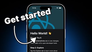 How to start your first Expo project in 2 minutes [upl. by Hirai]