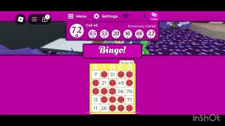 My First Video Of Bloxy Bingo ROBLOX With my FRIENDS FOR THE FIRST TIME PLAYING BINGO IN ROBLOX [upl. by Nosretep]