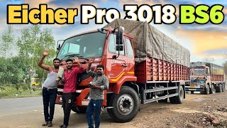 Eicher 3015 के बाद लिया 3018 दोनों गाड़ी से कमाई 2 लाख रू महीने 🔥  Eicher Pro 3018 Owner Review [upl. by Brouwer124]