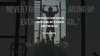 Greatest Glory Motivational status video shorts short viral Lifegoeson [upl. by Ahsinrac782]