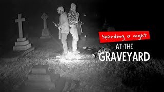 We Tried Spending A Night At A Graveyard  Ft Akshay amp Kanishk  Ok Tested [upl. by Goldfinch]