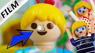 Playmobil Film Deutsch HANNAHS NASENPIERCING TEENAGERIN AUßER RAND amp BAND Familie Vogel [upl. by Meibers198]