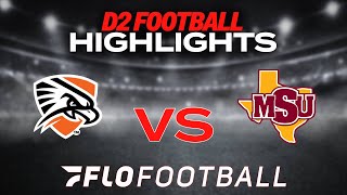 Highlights UT Permian Basin vs Midwestern State  2024 Lone Star Conference [upl. by Norrag]