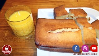 CAKE AU ZESTE DE CITRON  Une recette facile [upl. by Grimona]