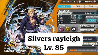 Silvers rayleigh Lv85 gameplay opbr  one piece bounty rush [upl. by Greenlee]