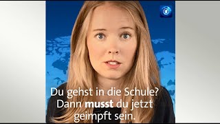 Masern Gestern endete die Frist um Impf oder Genesenennachweise vorzuzeigen shorts tagesschau [upl. by Cyrus]