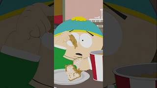 Cartman eats all the chicken skin 😂 shorts [upl. by Arsuy]