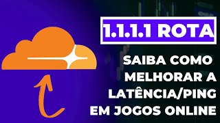 COMO MELHORAR A LATÊNCIA E PING PARA JOGOS ONLINE [upl. by Riobard]