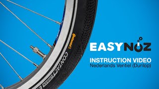 Fietspomp EasyNOZ Dunlop [upl. by Urban]