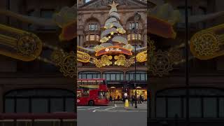 Christmas magic at Harrods what do you think of this year’s festive D3243661 travelwithheart [upl. by Ponton893]