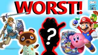 WORST Switch game Youve Never Played 5 Worst games on switch [upl. by Aushoj329]