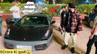 Sunday Super Cars Ride🔥5Crore ki Super Loud Lamborghini 😱 [upl. by Anialeh]