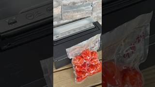 How we vacuum seal garden veggies 👏 gardening homesteading vacuumsealer honestreview [upl. by Pals]