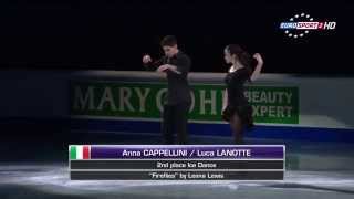 Anna CAPPELLINI  Luca LANOTTE  European Figure Skating Championships 2015 Gala EX [upl. by Yelir]