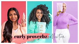 Curly Proverbz Beast Mode hair growth collection is here [upl. by Aztiram]