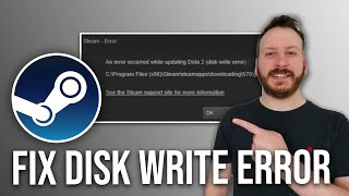 How To Fix Disk Write Error On Steam [upl. by Yelkcub206]