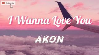 Akon  I Wanna Love You Lyrics  I see you winding and grinding up on the floor  TikTok song [upl. by Arvell496]