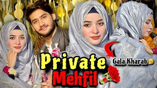 Laiba Fatima Ka Hogaya Milad Mai Gala Kharab  Private Mehfil At Karachi [upl. by Xanthus]