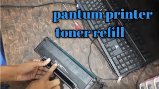 pantum printer toner refill [upl. by Abisia]