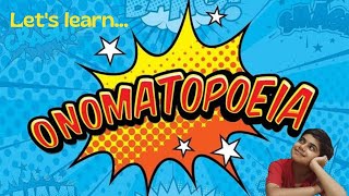 Onomatopoeia  Lets Learn English  Shahwaiz Essa [upl. by Alberik999]