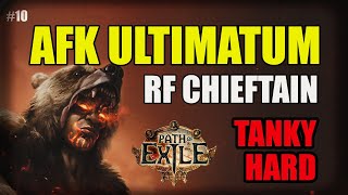 POE 325 🔥Righteous Fire Chieftain Build🔥 ULTIMATUM STRATEGY 🤑 CHEAP AND PROFIT  Path Of Exile [upl. by Aroon764]