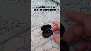 soundcore life p2 mini case not charging just flashing soundcore bluetoothspeaker earbuds [upl. by Eelrebmik]