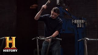 Forged in Fire Motorcycle Blade Tests Season 5 Episode 11  History [upl. by Thevenot615]