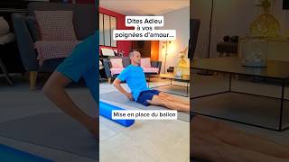 Éliminer les petites poignées d’amour grâce au PILATES  pilates pilateshomeworkout [upl. by Airak]