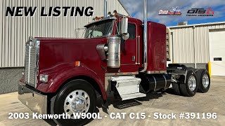 NEW LISTING  2003 Kenworth W900L [upl. by Gui]