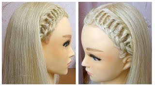 Tuto coiffure pour tous les jours pour lécoletravail ✨ Tresse simple et rapide ✨ facile à faire [upl. by Staten742]