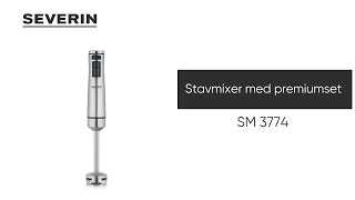 Severin Stavmixer med premiumset SM 3774 [upl. by Argella]