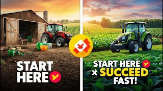 Farming Simulator 25 Ultimate Beginners Guide to Thriving Farms 🚜🌾 [upl. by Settera]