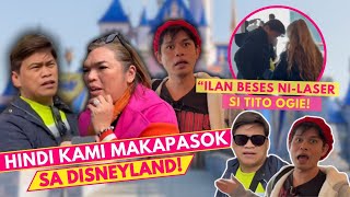 HINDI KAMI MAKAPASOK SA DISNEYLAND NINA OGIE DIAZ DYOSA POCKOH AT DIAZ FAMILY [upl. by Suiradal]