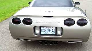 1999 corvette fixed roof coupe forged 383 stroker headcam 460rwhp [upl. by Sulecram]