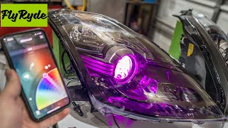 350Z Demon Eye Headlights Masterclass [upl. by Akoyin]