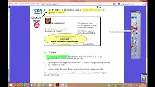 Calcul du revenu d’emploi Captation de cours en classeProf Boivin 122017 [upl. by Yatnod724]