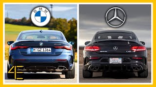 BMW M440i xDrive vs MercedesAMG C 43  Car Spec Comparison  4enthusiasts [upl. by Asserac]