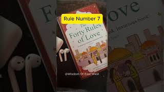 Why Rule 7 Will Make You Rethink EVERYTHING youtubeshorts elifshafakbooks love books shorts [upl. by Linnette]