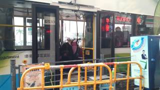 KMB Hybrid Bus On Test Video [upl. by Teece]