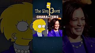 The Simpsons 🥰Trump vs Kamala [upl. by Aissatan]