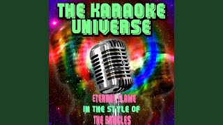 Eternal Flame Karaoke Version in the Style of the Bangles [upl. by Angi7]