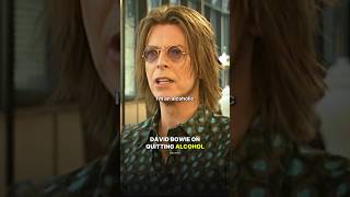 David Bowie on Quitting ALCOHOL [upl. by Haidebej]