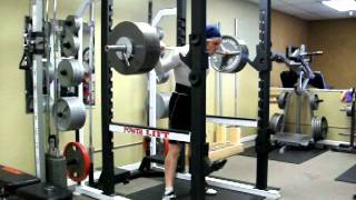 Eric Helms Squats 415 x 5 March 17 2012 [upl. by Einahpehs824]