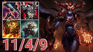 TANK Shyvana Top VS KSante  KR Master Patch 138 [upl. by Mikal102]