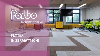 Flotex in Zermatt CH  Forbo Flooring Systems [upl. by Brena]