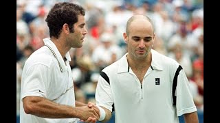 Pete Sampras vs Andre Agassi  Cincinnati 1999 Highlights [upl. by Leafar994]