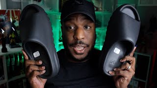 Adidas YEEZY SLIDE ONYX  Yeezy Day 2023 Release [upl. by Arnuad]