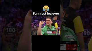 Wait for his reaction at the end 😅 darts [upl. by Alpert]